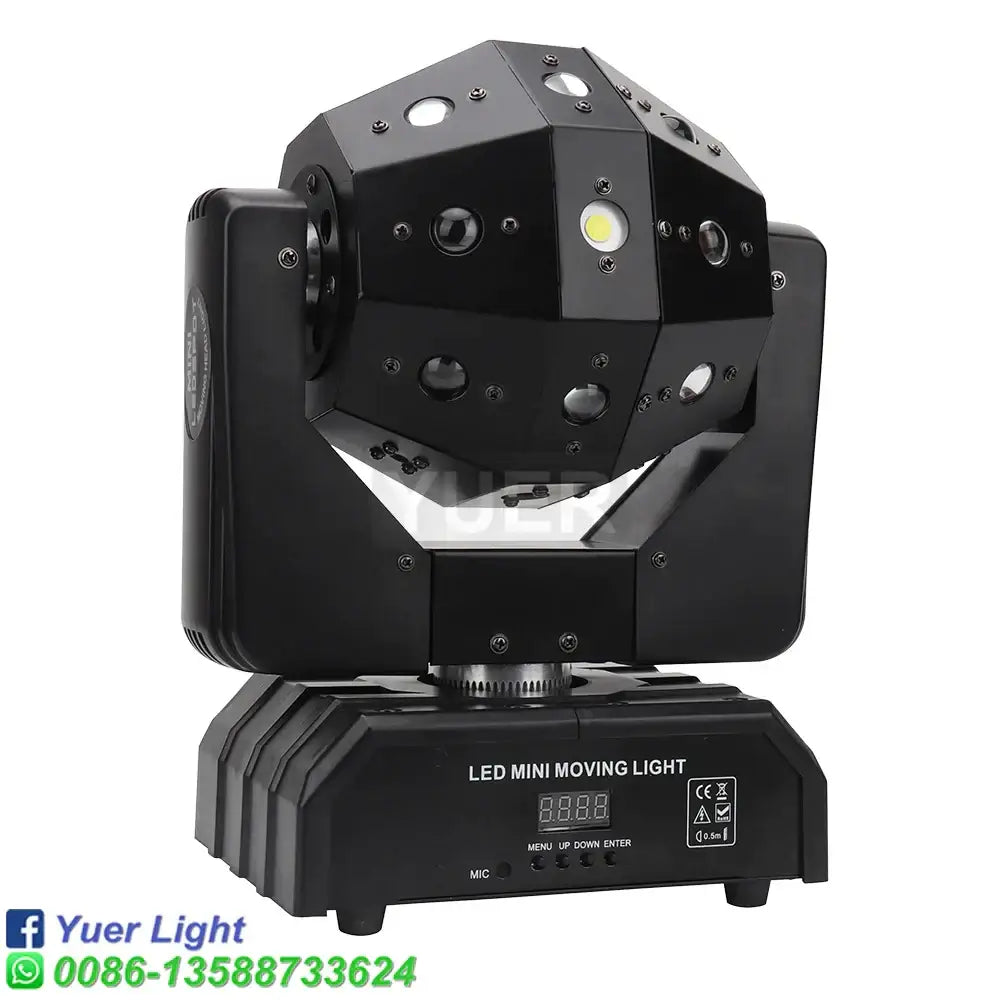 Black geometric led disco ball lights moving head nightclub stage light