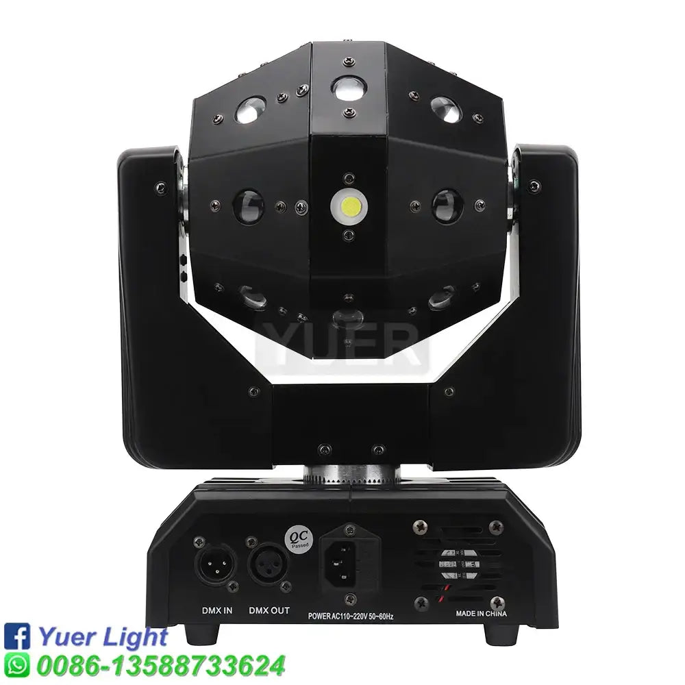 Black geometric led disco ball lights moving head nightclub stage light