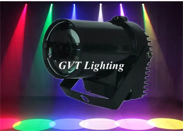 Black led beam pinspot stage light for bar and party rooms