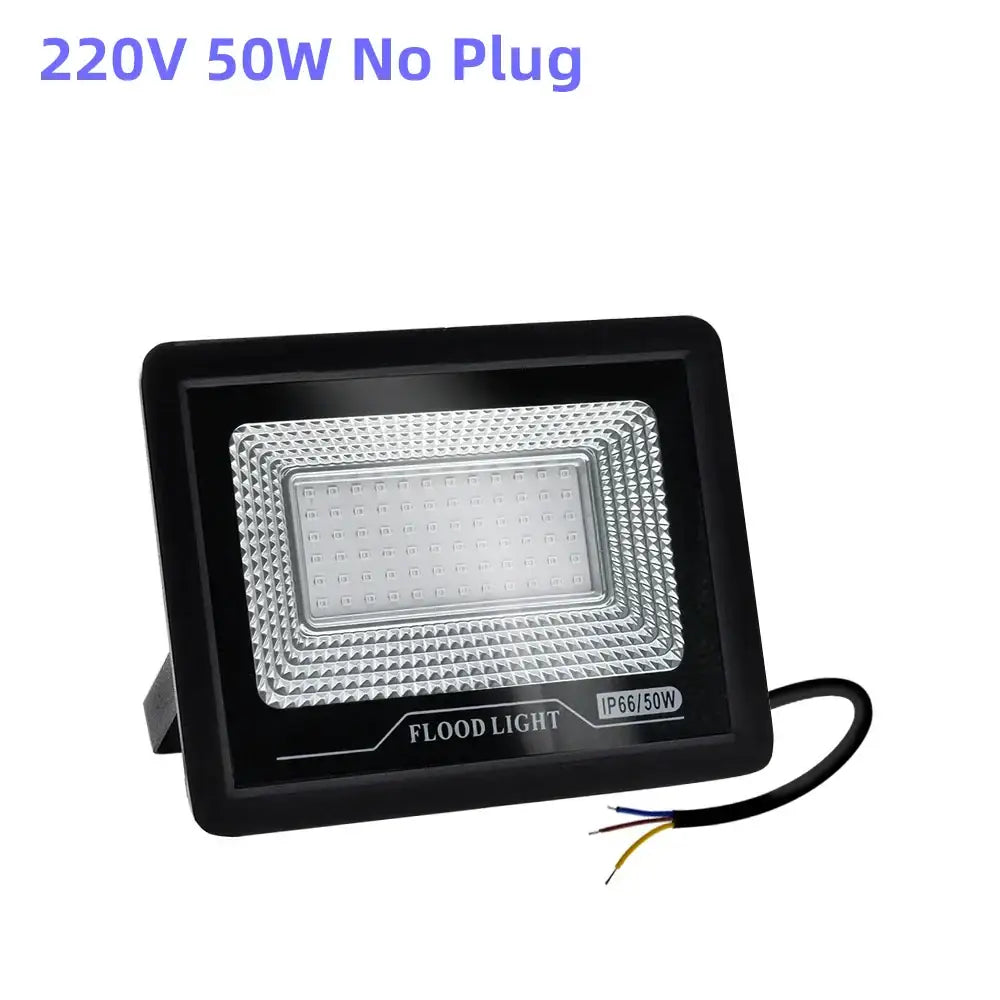 Black led uv black light flood lamp for halloween party decor