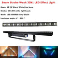Black led wall wash bar light – living room dj strobe effect