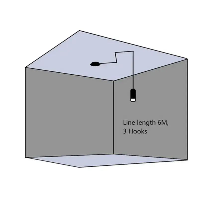 Black minimalist led wall lamp for bedroom and living room