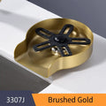 Black plastic automatic glass rinser and cup washer for kitchen sink