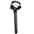Black plastic espresso machine cleaning brush set kitchen tool