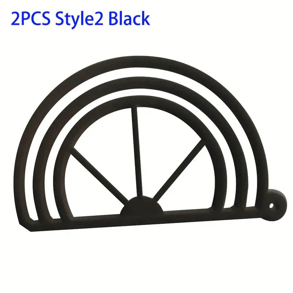 Black plastic hat brim bender bedroom cap display holder