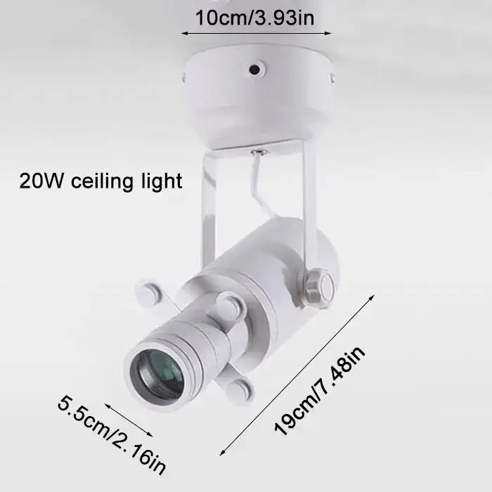 Black wireless remote led spotlight stage and party light