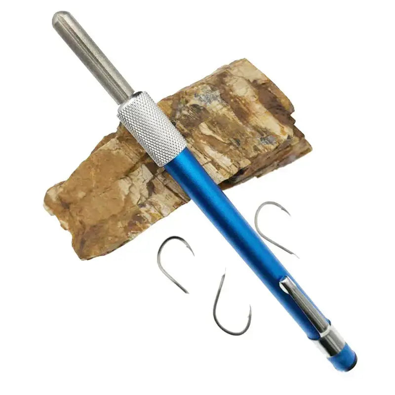 Blue and silver aluminum decorbites knife sharpener kitchen tool