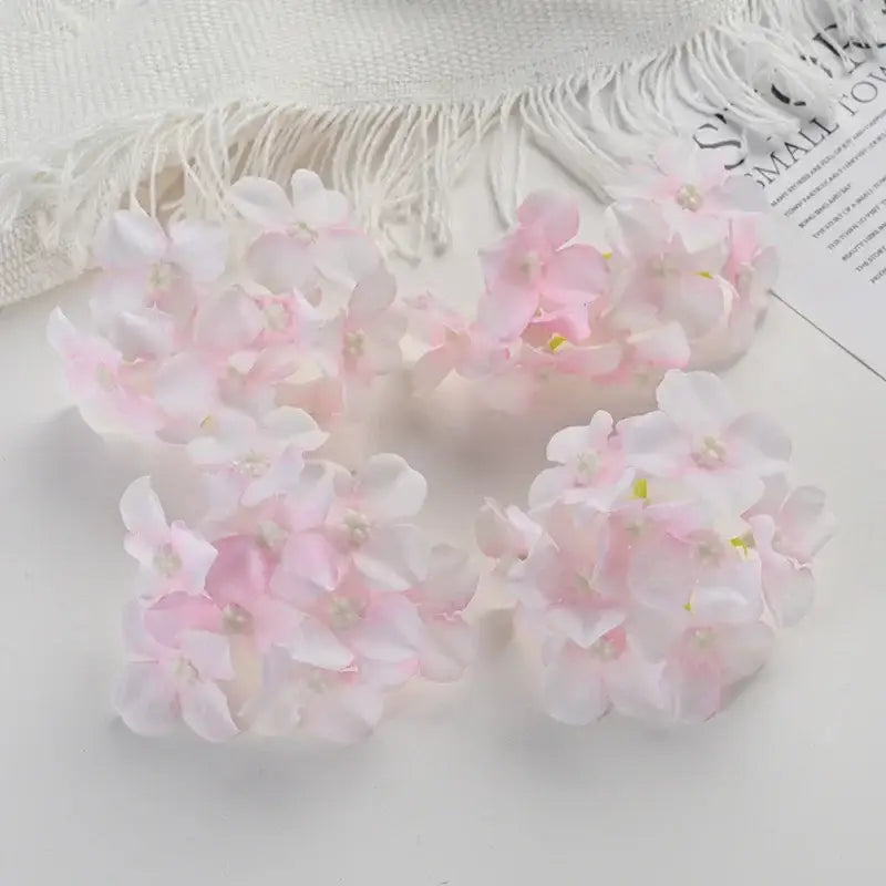 Blue and white hydrangea flowers 30pcs wedding decor living room