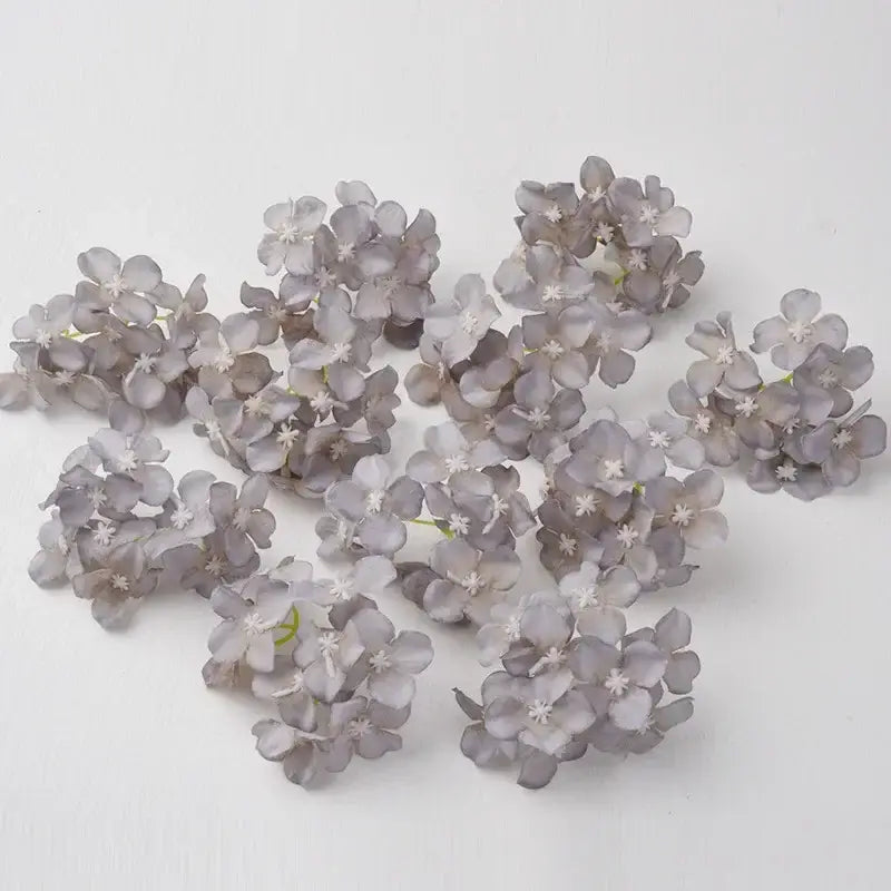 Blue and white hydrangea flowers 30pcs wedding decor living room
