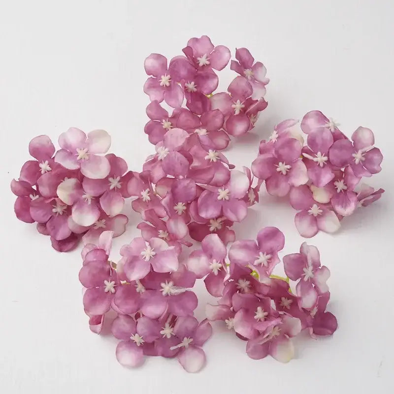 Blue and white hydrangea flowers 30pcs wedding decor living room