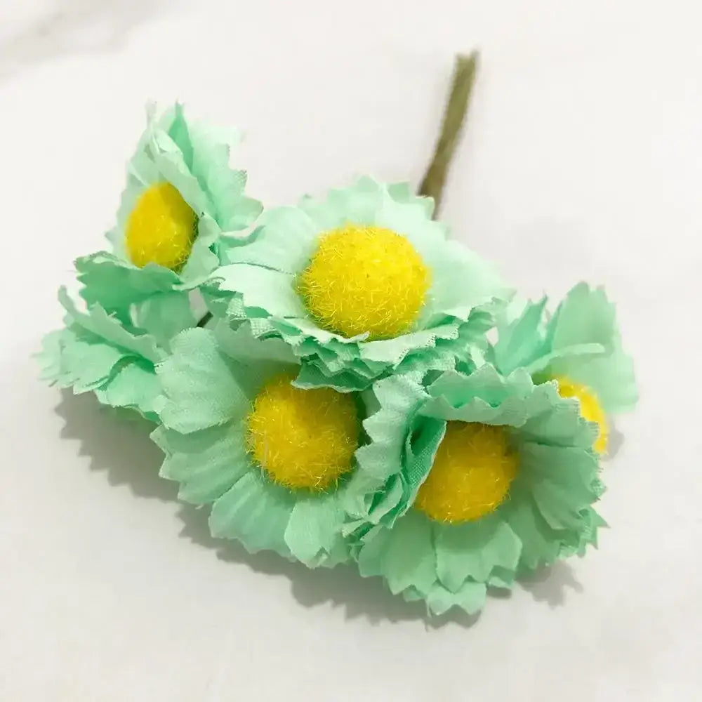 Blue flower stamen berries bundle for kitchen cake decor