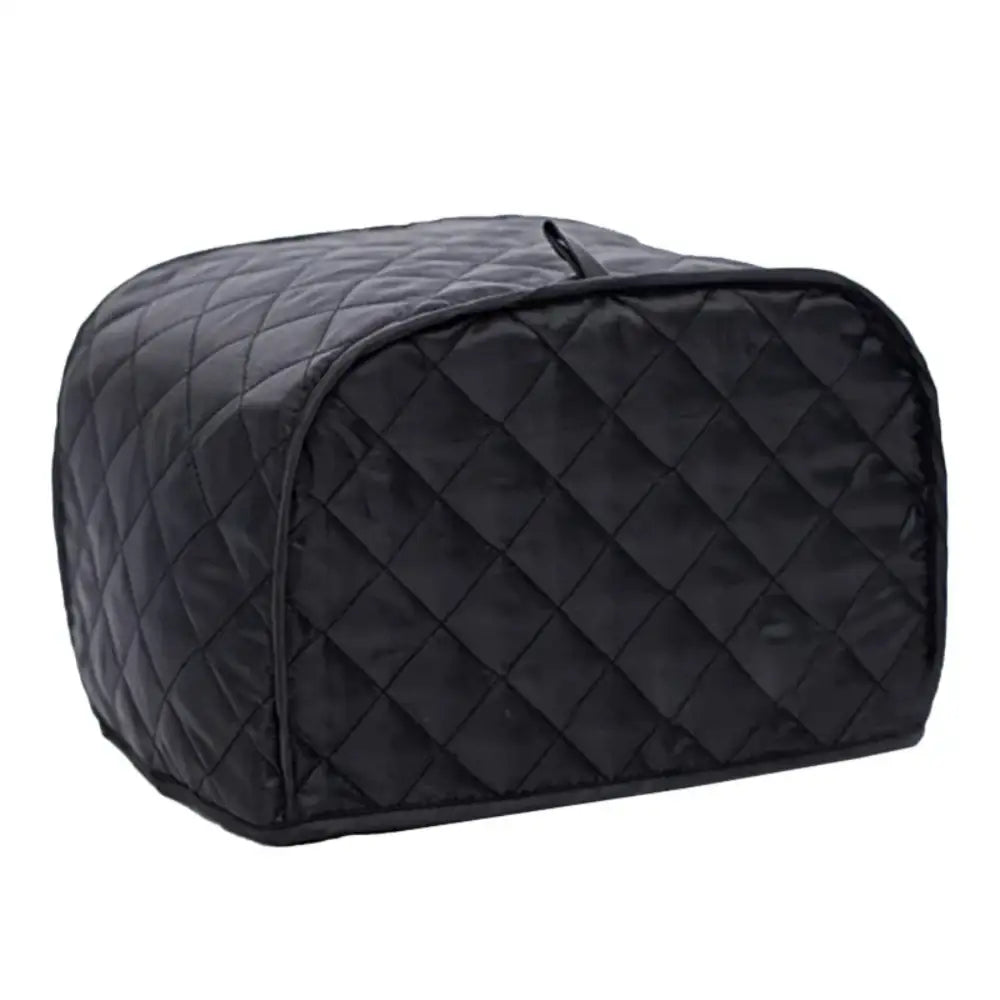 Blue quilted 4 slice toaster cover kitchen appliance protector