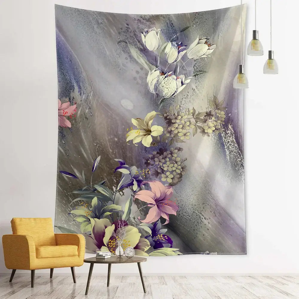 Bohemian autumn forest wall hanging living room decorbites forest