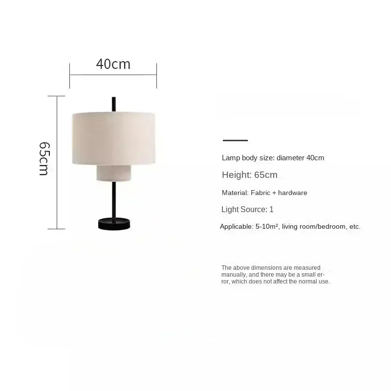 Bohemian wabi sabi beige linen pendant lamps for living room