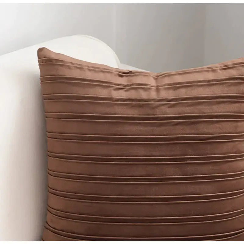 Boho cream leaf geometry tufted cushion cover living room decor