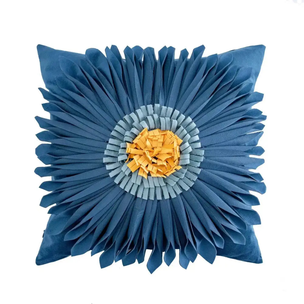 Boho geometric tufted cushion cover cream & gray living room pillow