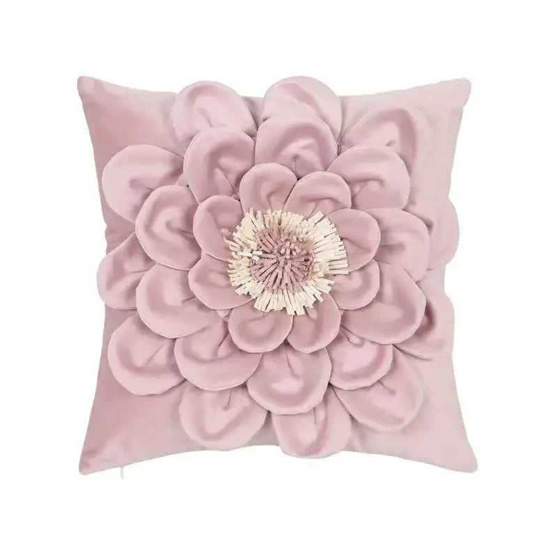 Boho geometric tufted cushion cover cream & gray living room pillow
