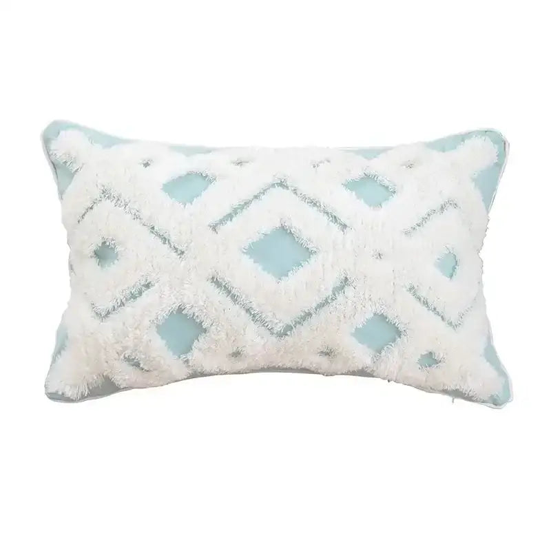Boho geometric tufted tassel pillow cover living room set of 4