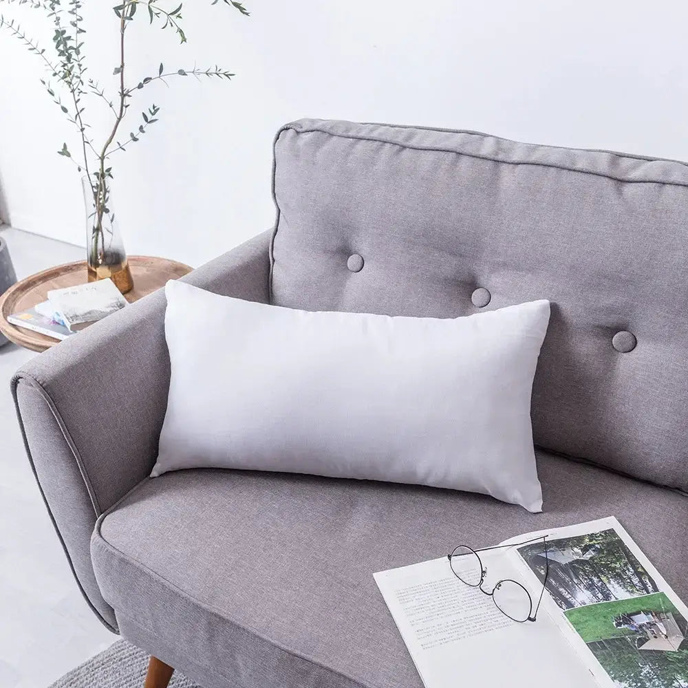 Boho white & gray tufted cushion cover living room throw pillow
