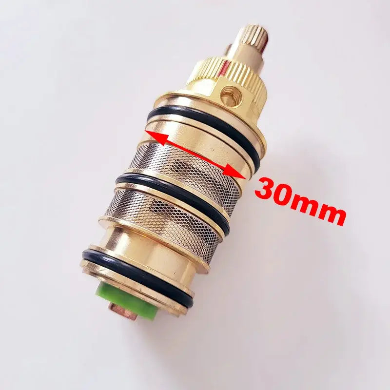Brass thermostatic mixer cartridge kitchen temperature valve