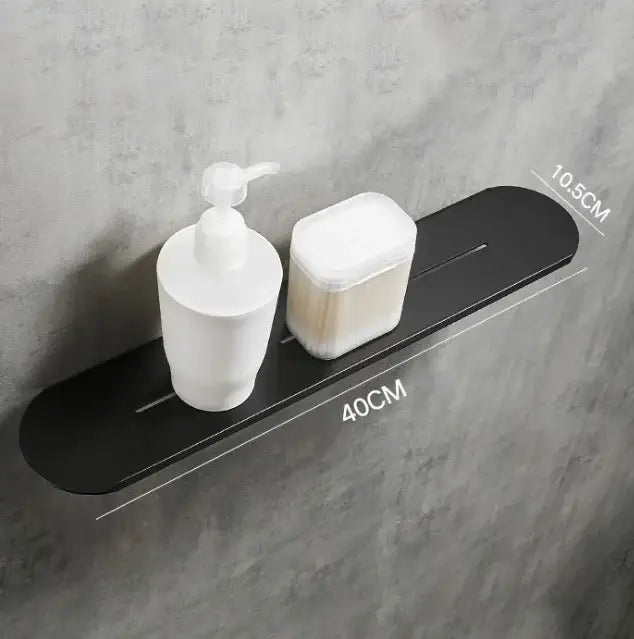 Brushed gold stainless steel bathroom storage rack with mirror front