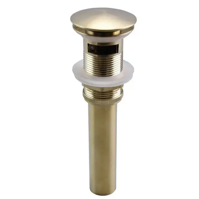 Brushed gold waterfall basin faucet bathroom widespread sink tap