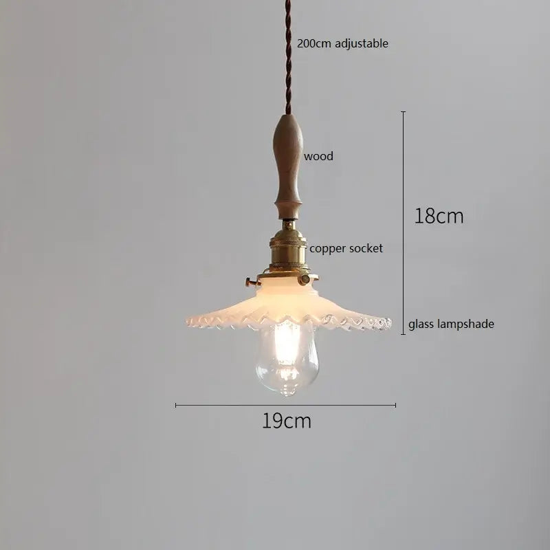 Butterfly ceramic led pendant lamp bedroom white fluted light