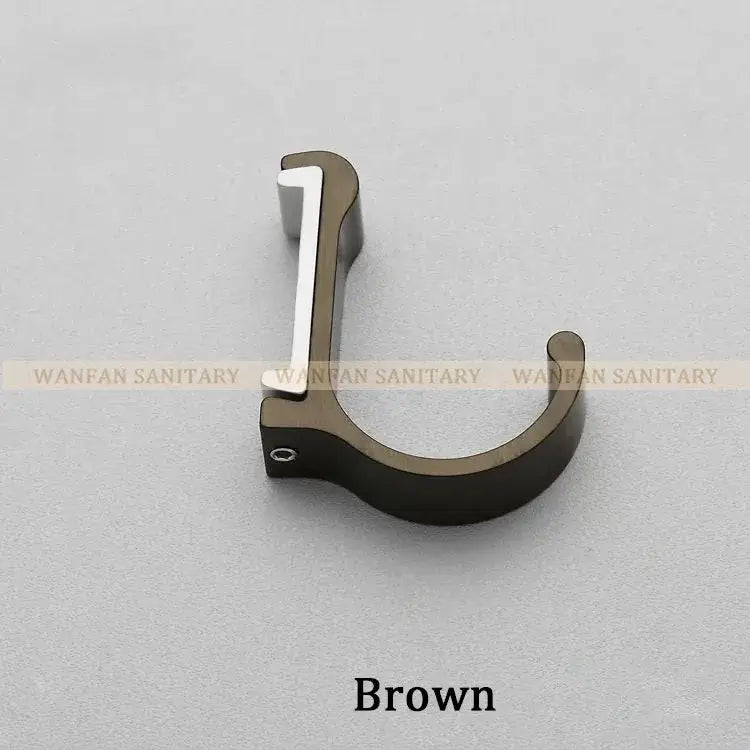 Candy color metal wall hooks for bathroom towels and coats