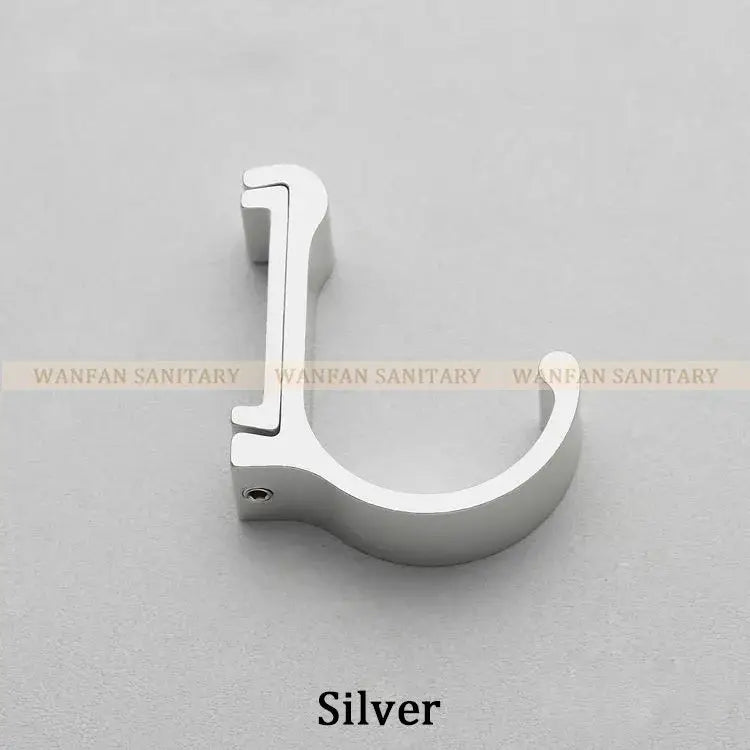 Candy color metal wall hooks for bathroom towels and coats