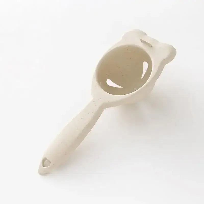 Ceramic blue & white bear boiled eggs holder separator kitchen tool