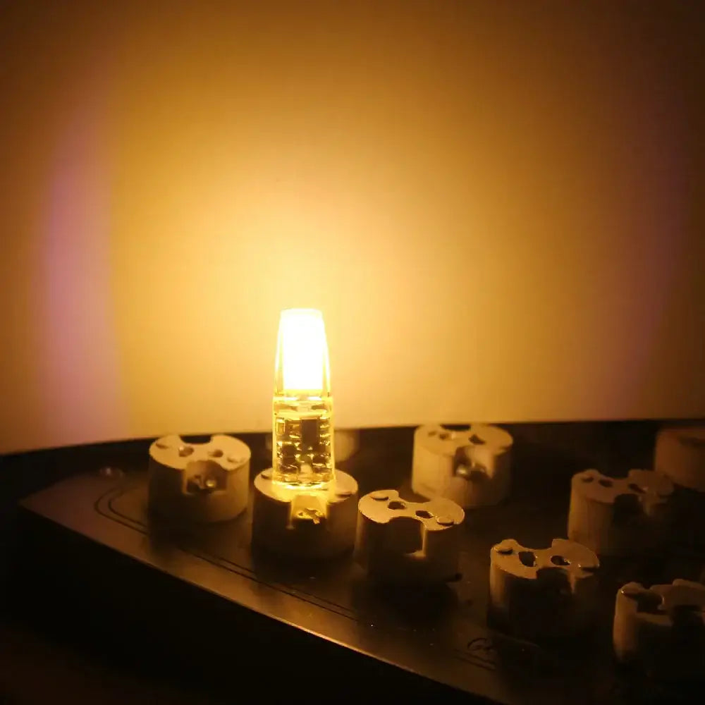 Clear glass dimmable g4 12v led bulb kitchen replacement light