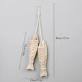 Coastal white & gray wooden ship model living room decor