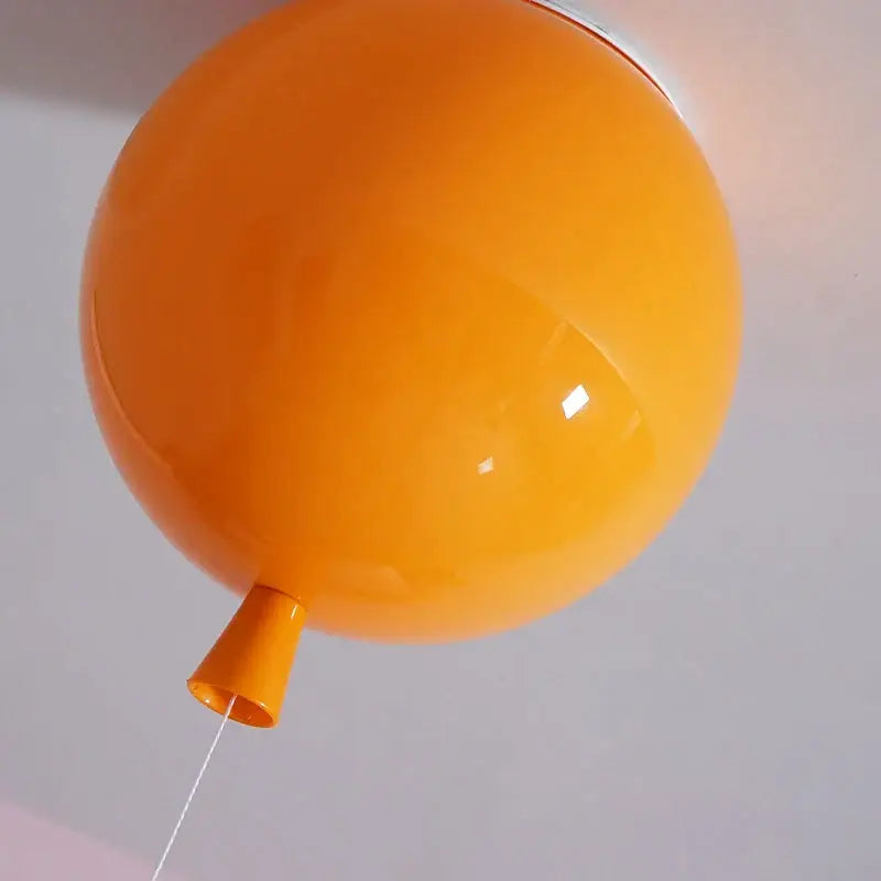Colorful balloon ceiling light for bedroom and nursery