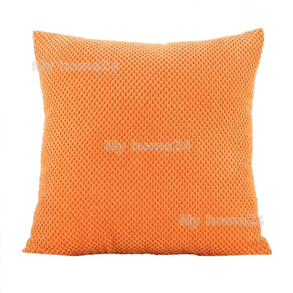 Corduroy corn kernel throw pillowcase living room sofa decor