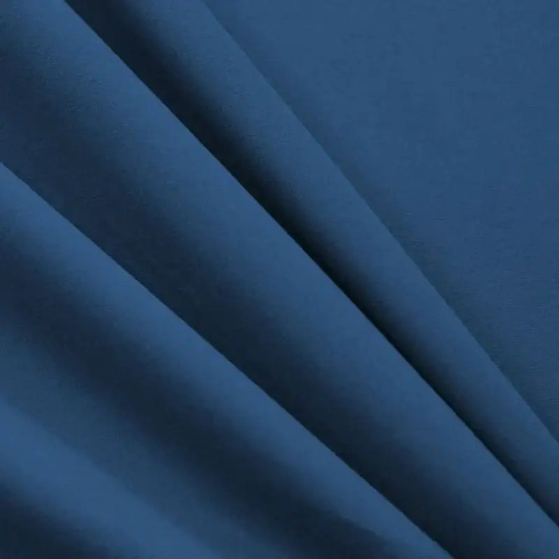 Cozy solid blue stretchy fitted sheet bedroom mattress cover