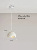 Cream style cloud pendant lamp – dining room textured hanging light