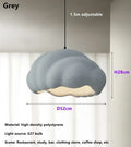 Cream wabi sabi cloud pendant chandelier dining room light
