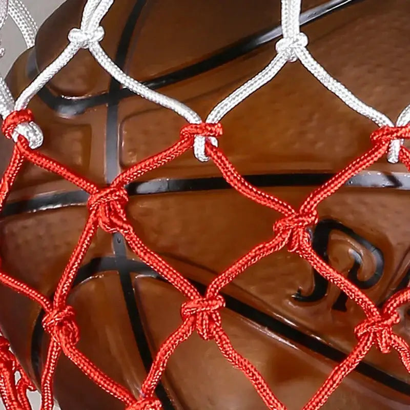 Creative orange basketball pendant light bedroom hoop lamp