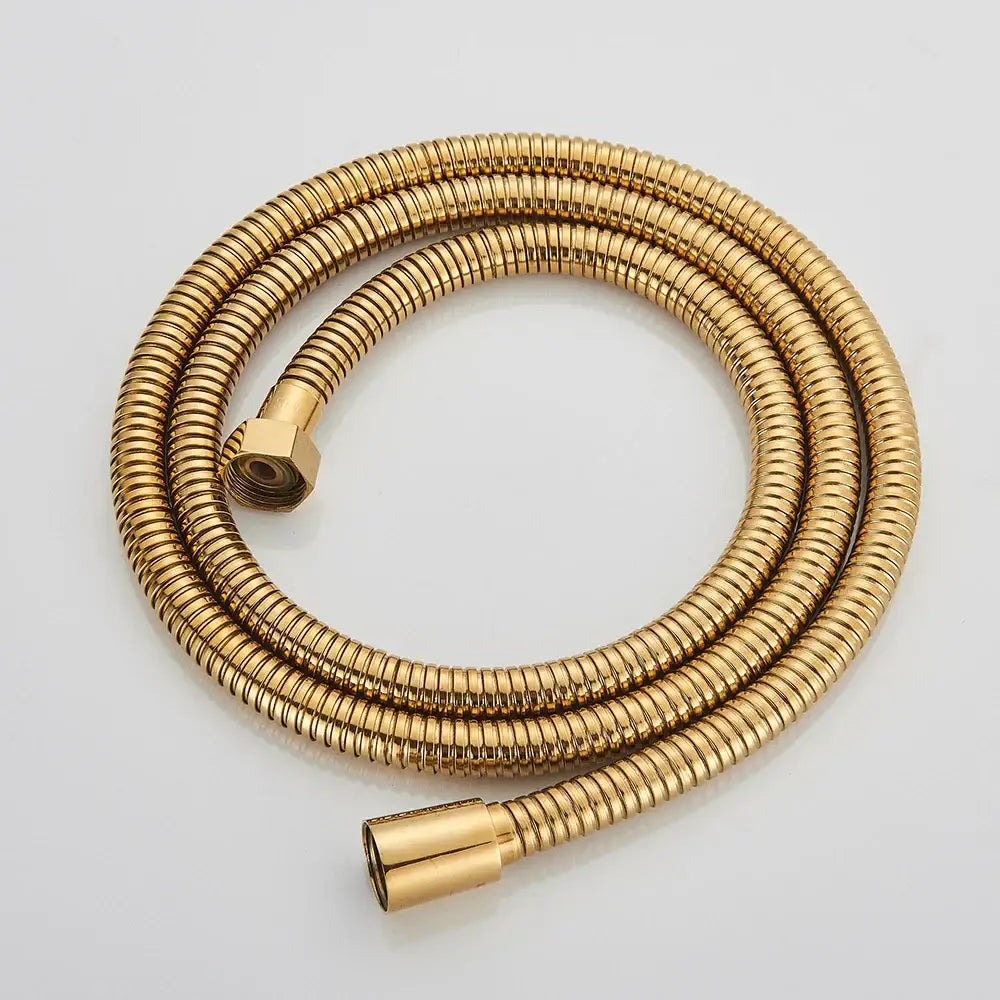 Black bronze flexible stainless steel shower hose bathroom replacement