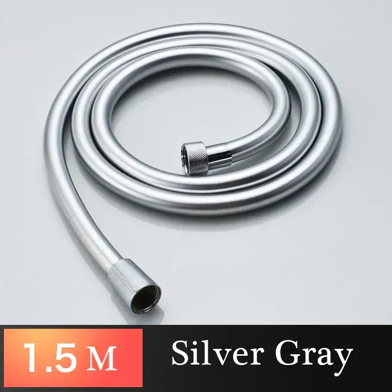Black bronze flexible stainless steel shower hose bathroom replacement