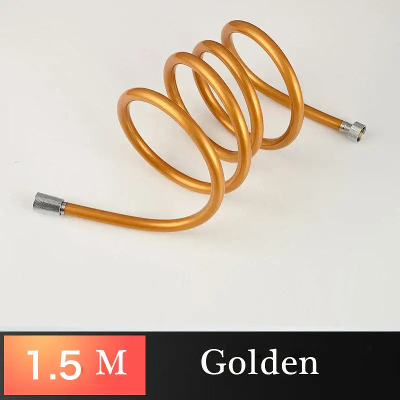 Black bronze flexible stainless steel shower hose bathroom replacement