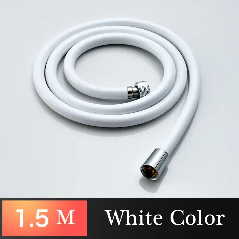 Black bronze flexible stainless steel shower hose bathroom replacement