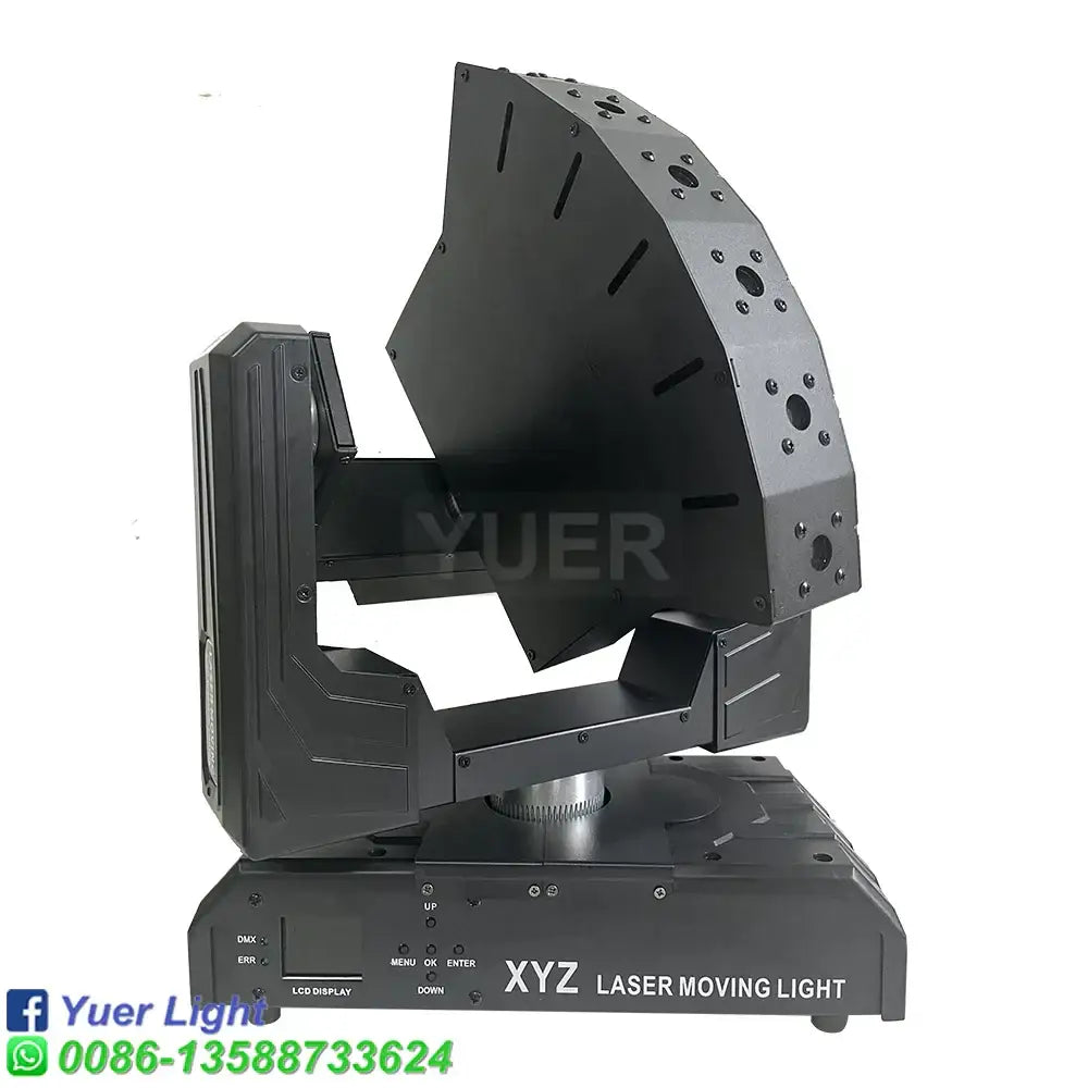 Modern black rgb beam moving head laser light nightclub stage lighting