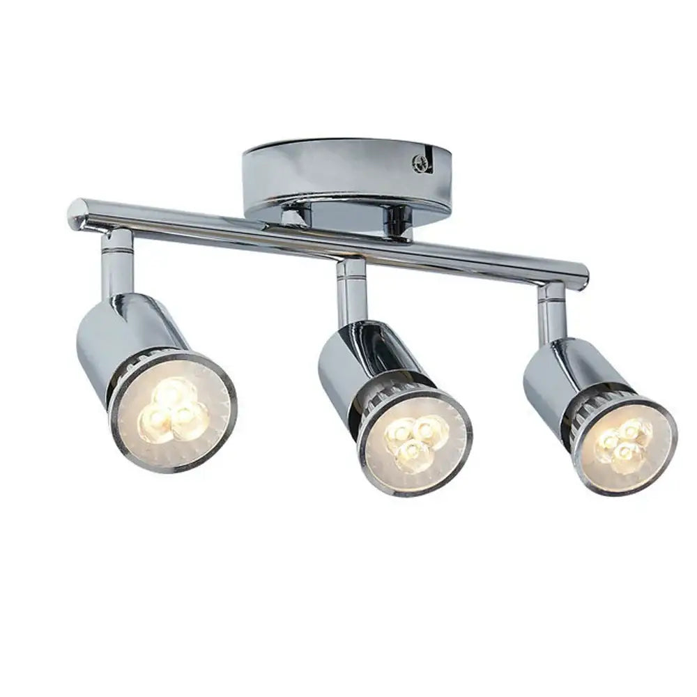 Black metal adjustable angle spot ceiling light for living room
