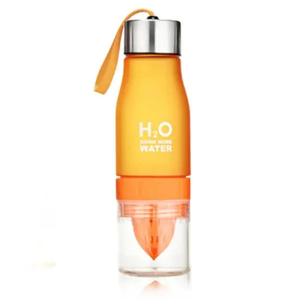 Black & white infuser water bottle kitchen hydration set