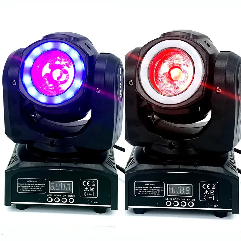 Black 65w rgbw beam led moving head spotlight disco party light