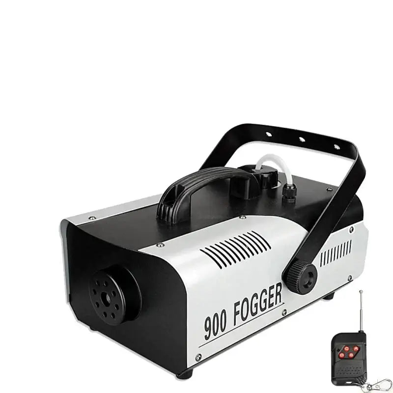 Black and silver wireless remote control smoke machine stage decor