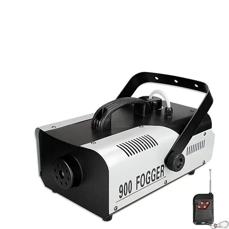 Black and silver wireless remote control smoke machine stage decor