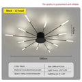 Decorbites acrylic sunflower ceiling lamp gold starburst living room