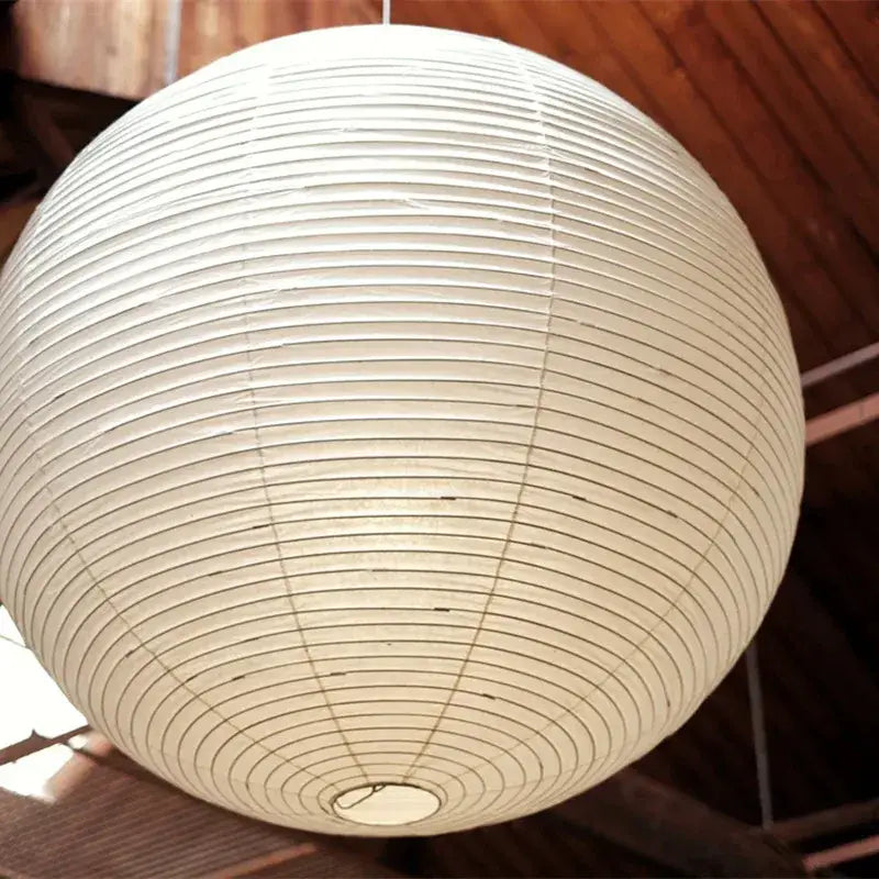 Akari vintage rice paper pendant light – dining room japanese lantern